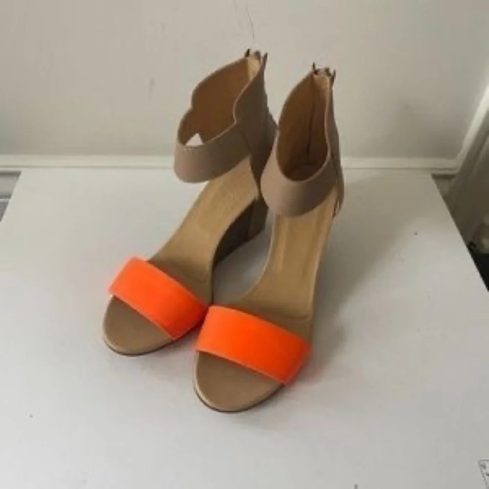 Maison Martin Margiela MM6 Paris pink wedge heels